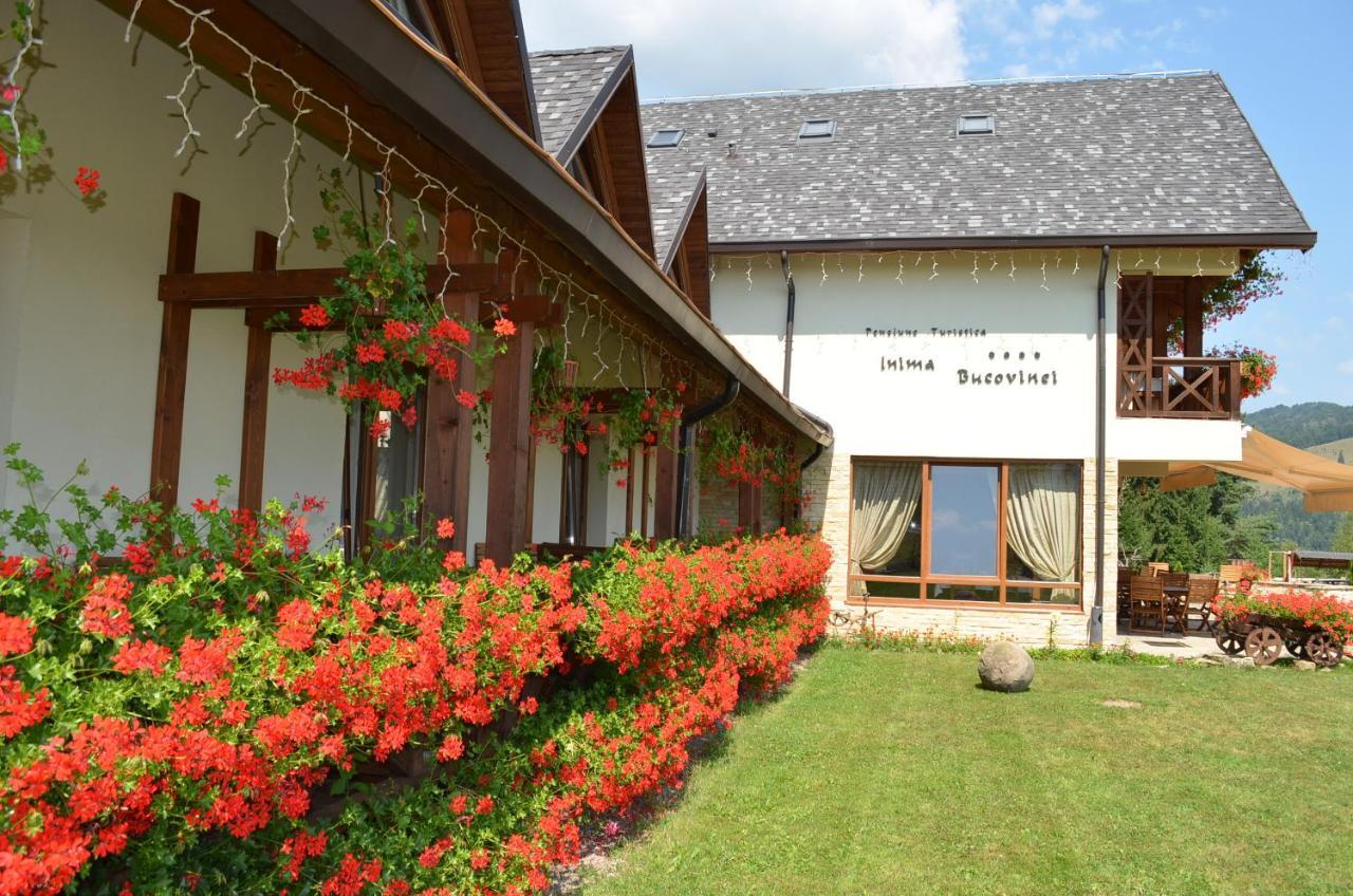 Pensiunea Inima Bucovinei Frasin Buitenkant foto